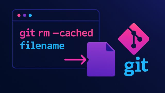 Git remove file from tracking